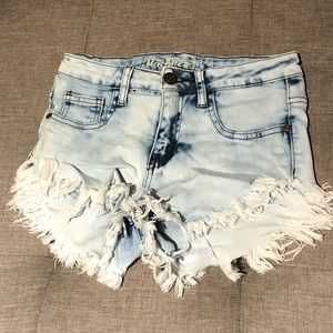 High waisted shorts